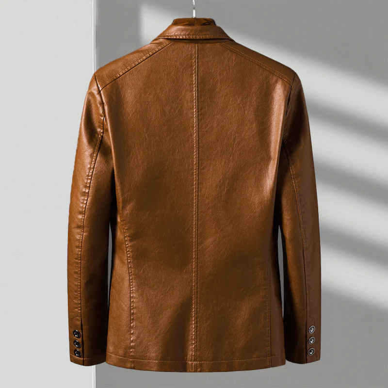 ALESSANDRO LEATHER BLAZER - Image 2