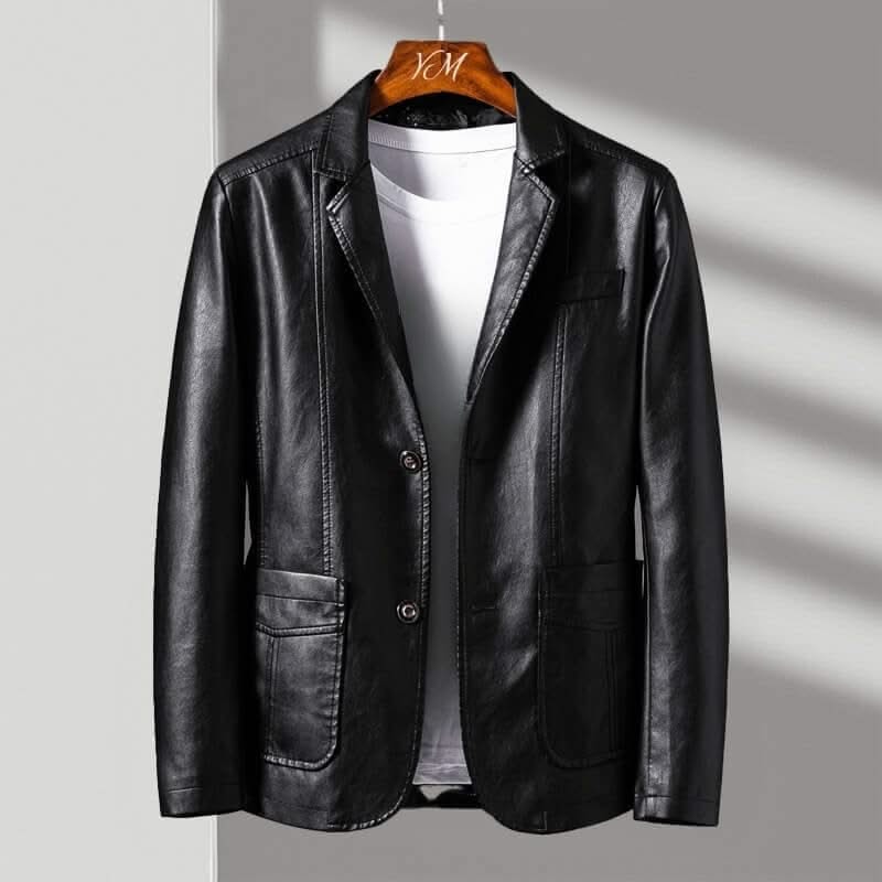 ALESSANDRO LEATHER BLAZER - Image 7