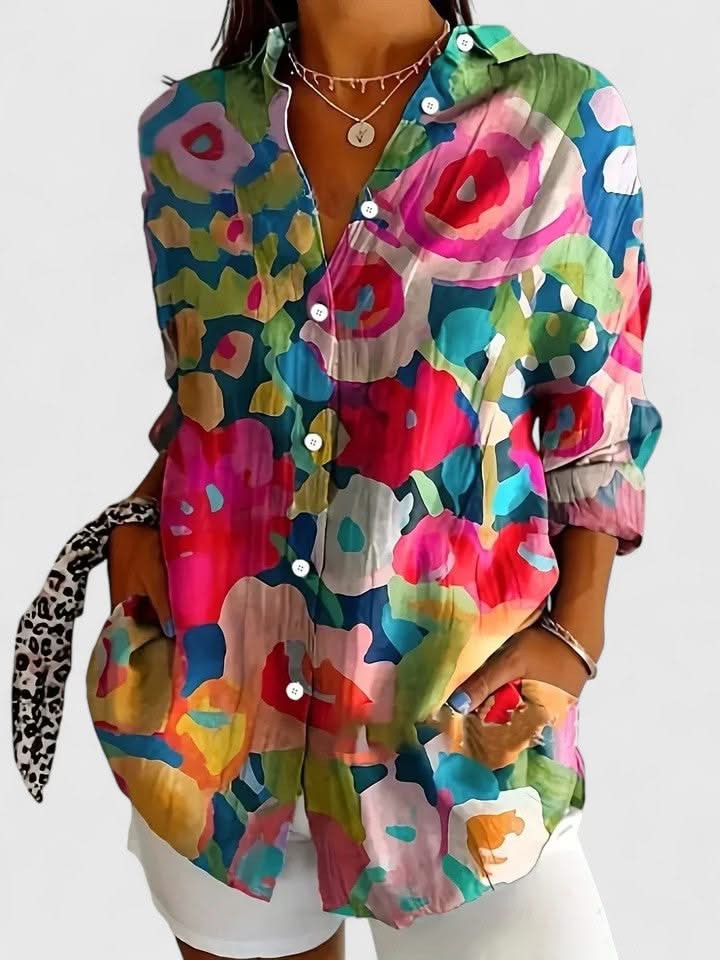 AMARA COLORBURST BLOUSE - Image 5