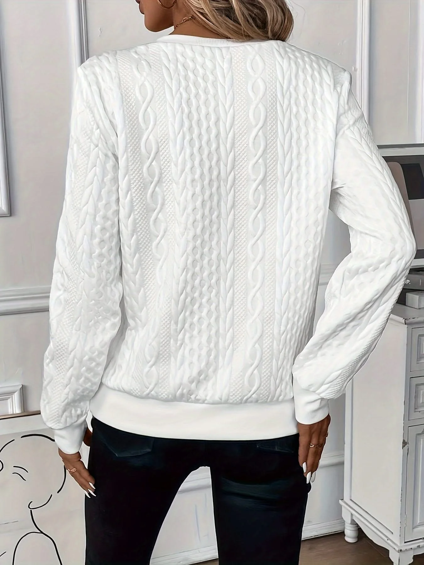 AMY | SWEATER WITH ZIPPER - Image 7