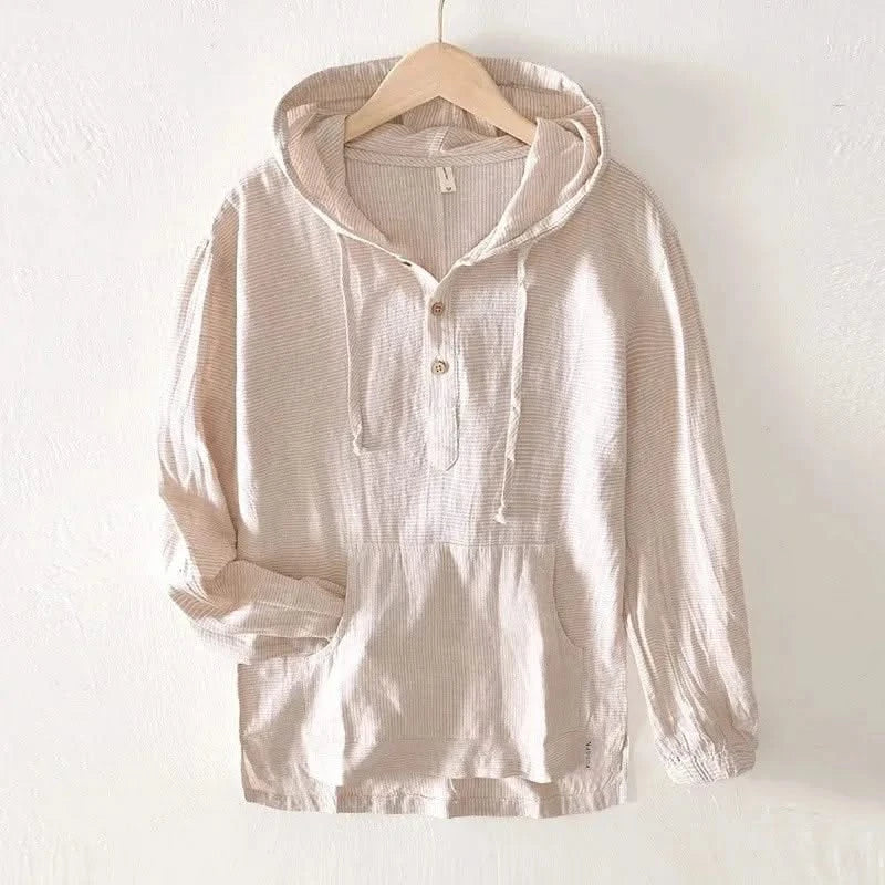 ANDORA LINEN HOODIE - Image 4