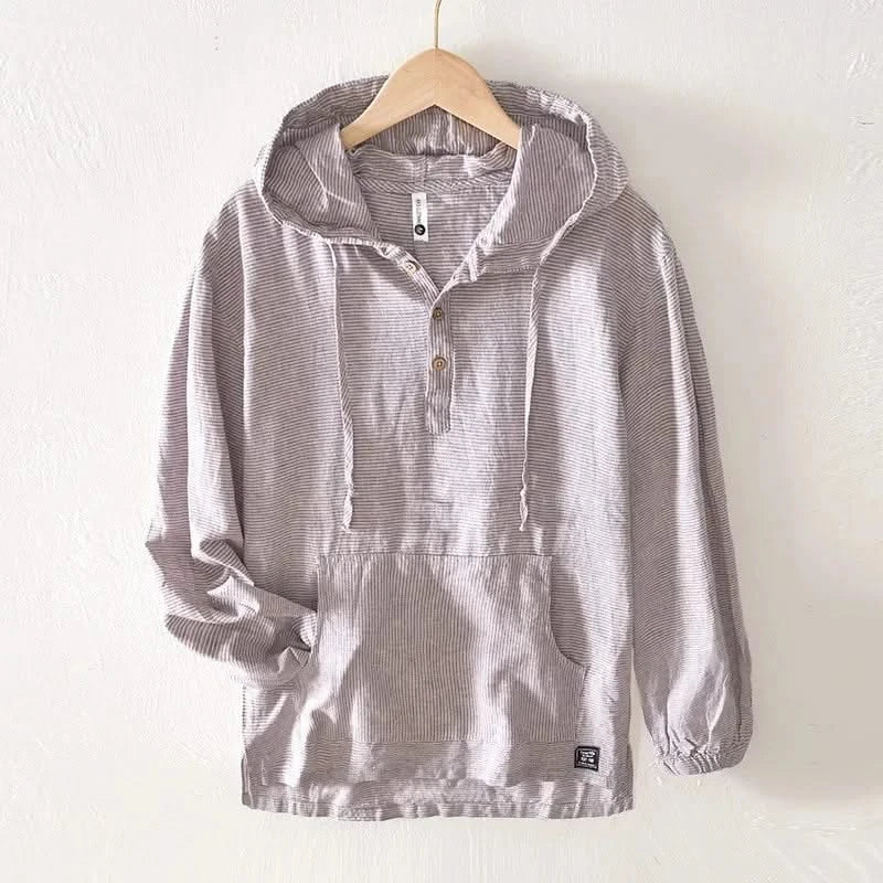 ANDORA LINEN HOODIE - Image 5
