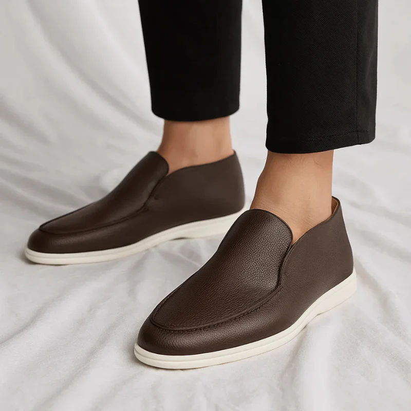 AUREX LEATHER LOAFERS - Image 5