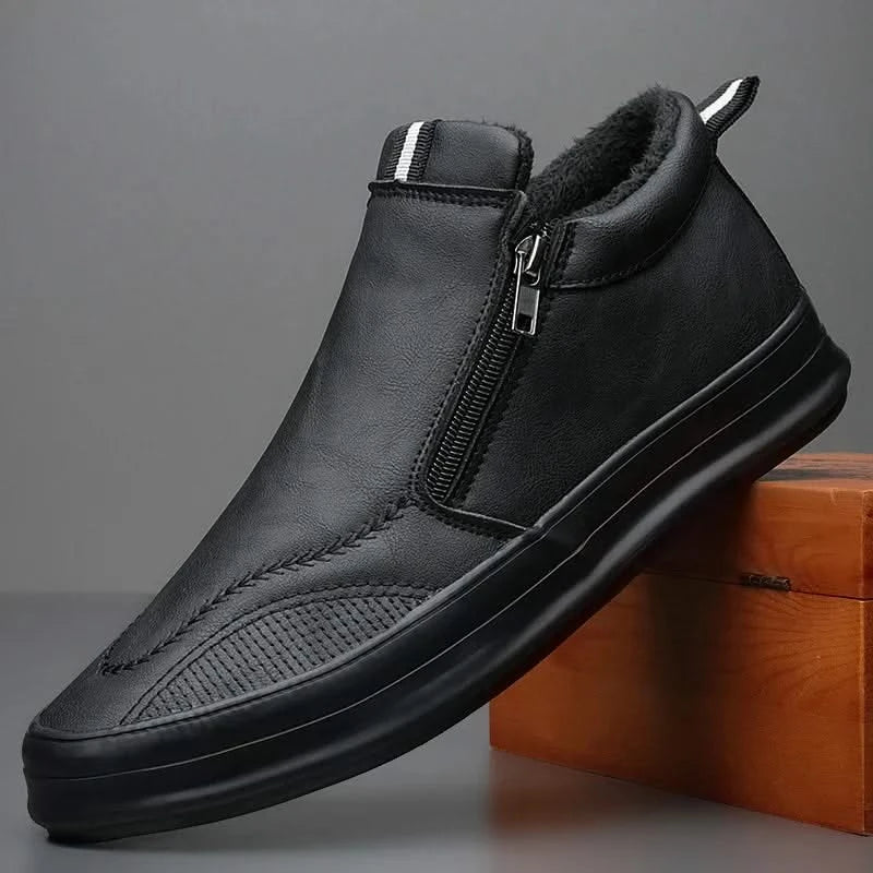 BROOKS LEATHER SNEAKERS - Image 6