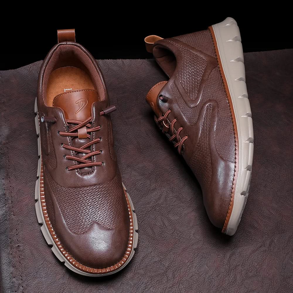 CALDWELL LEATHER TRAINERS - Image 7