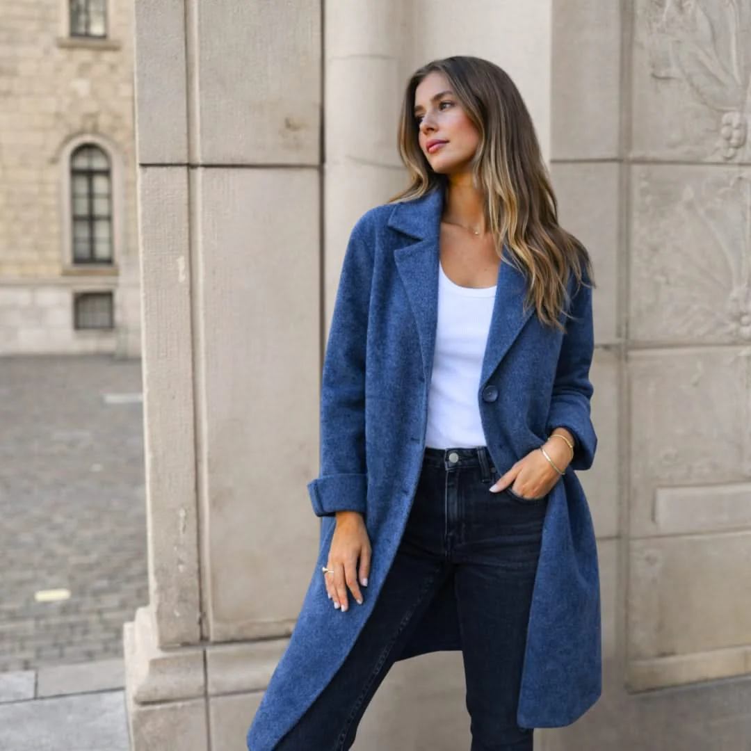 CAMILLE CLASSIC BUTTON JACKET - Image 6