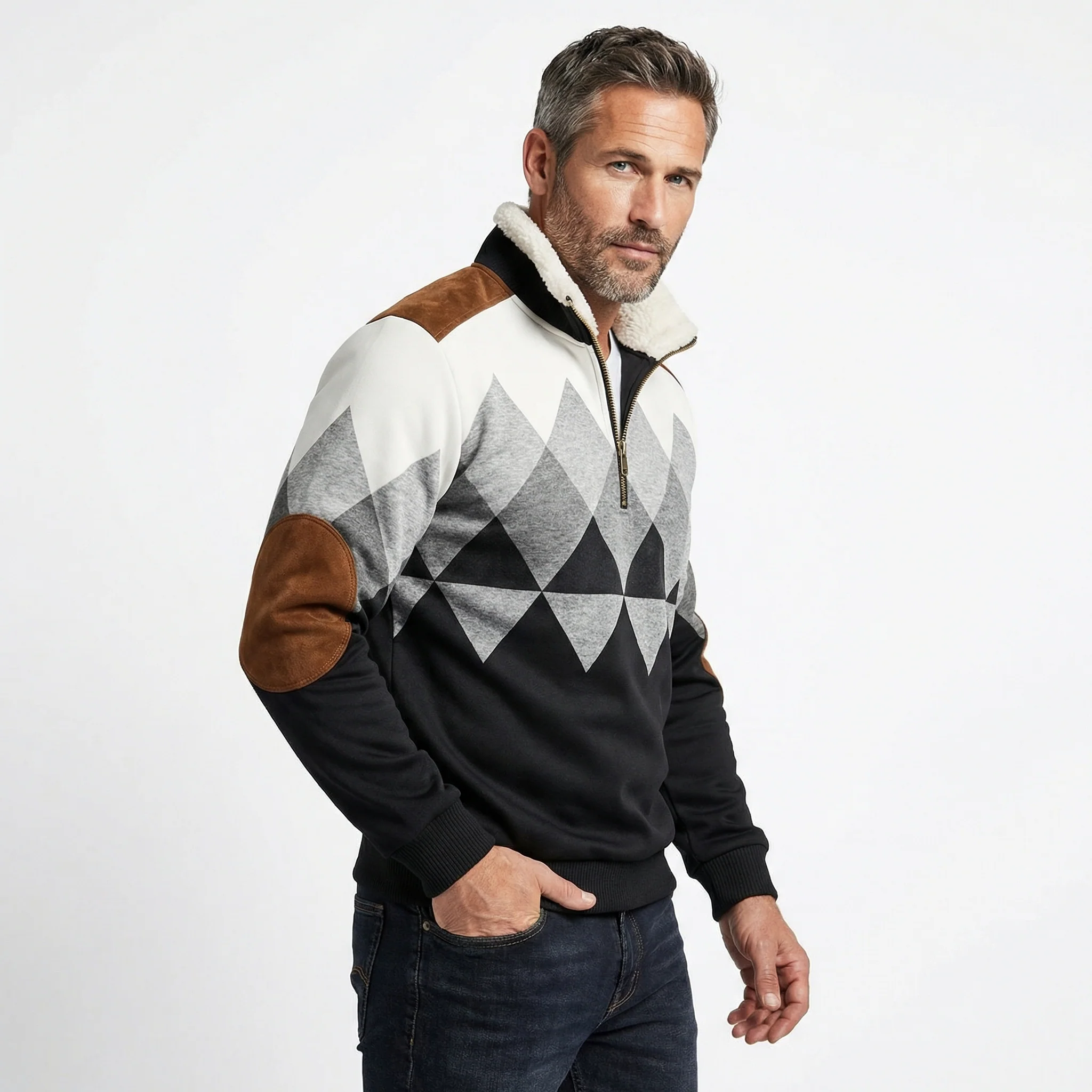 COLE MEN’S ZIP SWEATSHIRT - Image 2