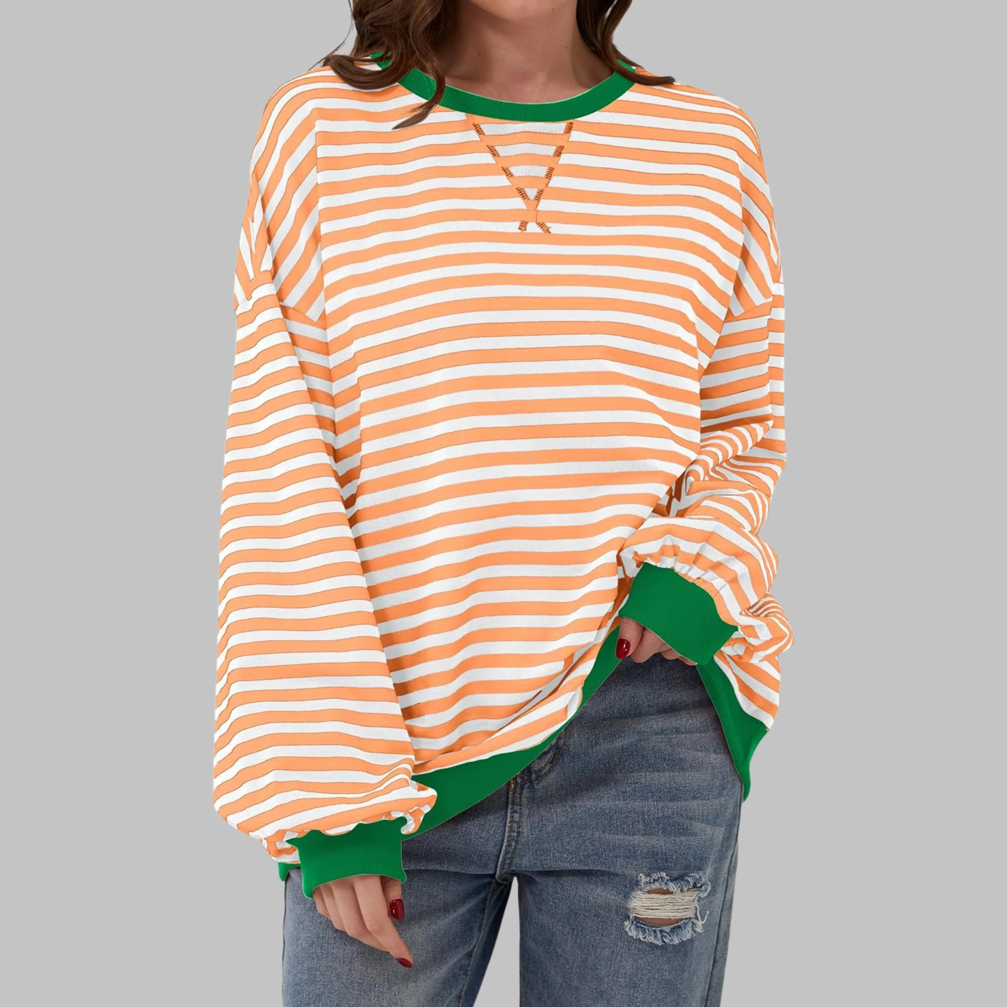 ELARA STRIPED PULLOVER - Image 10
