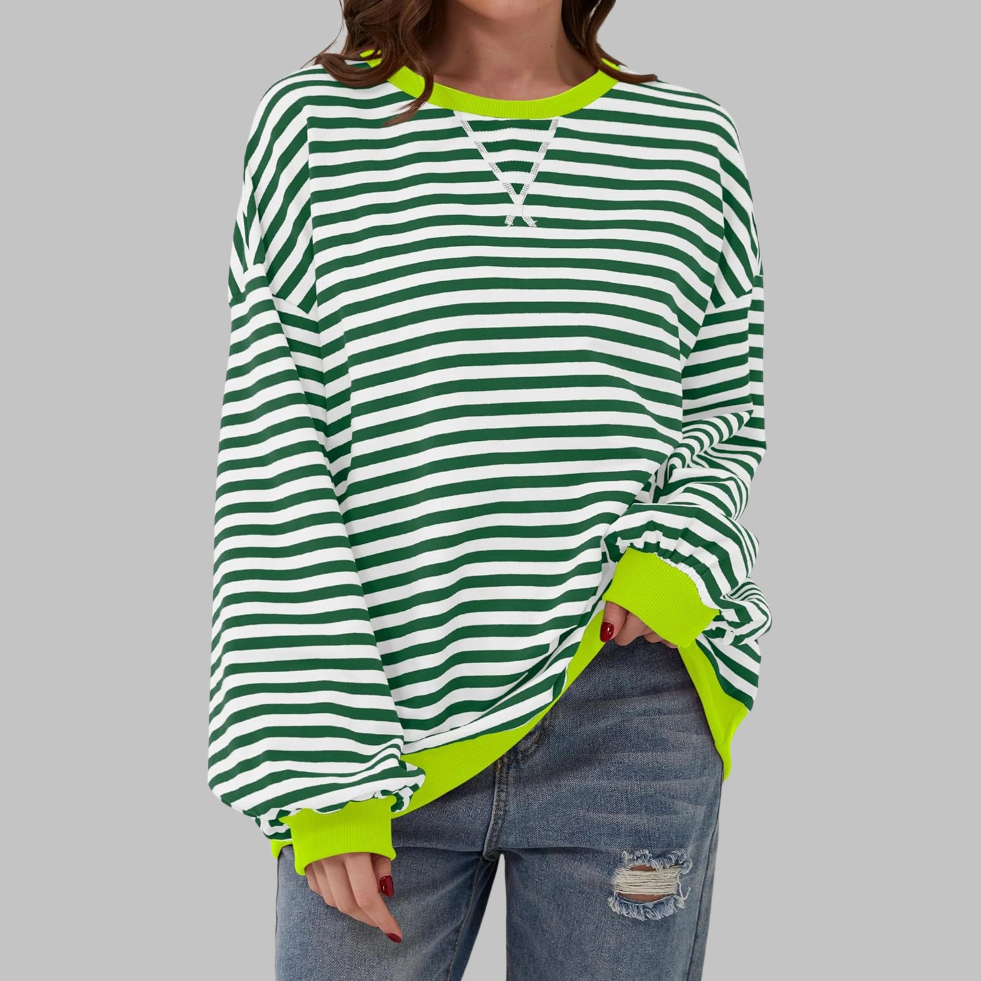 ELARA STRIPED PULLOVER - Image 12