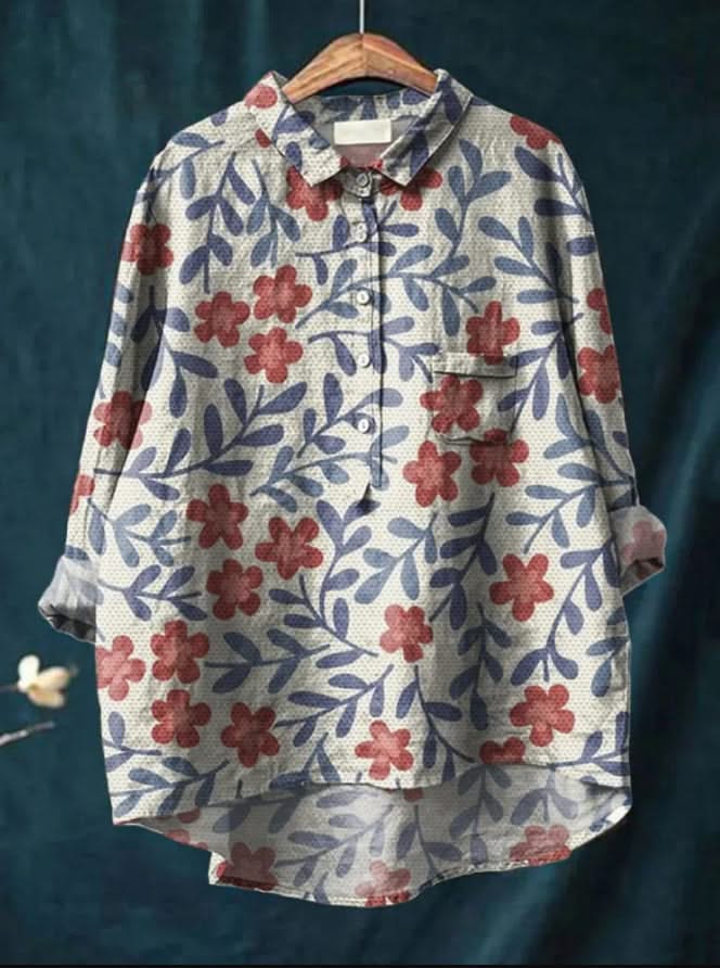 ELODIE HERITAGE BLOUSE - Image 2