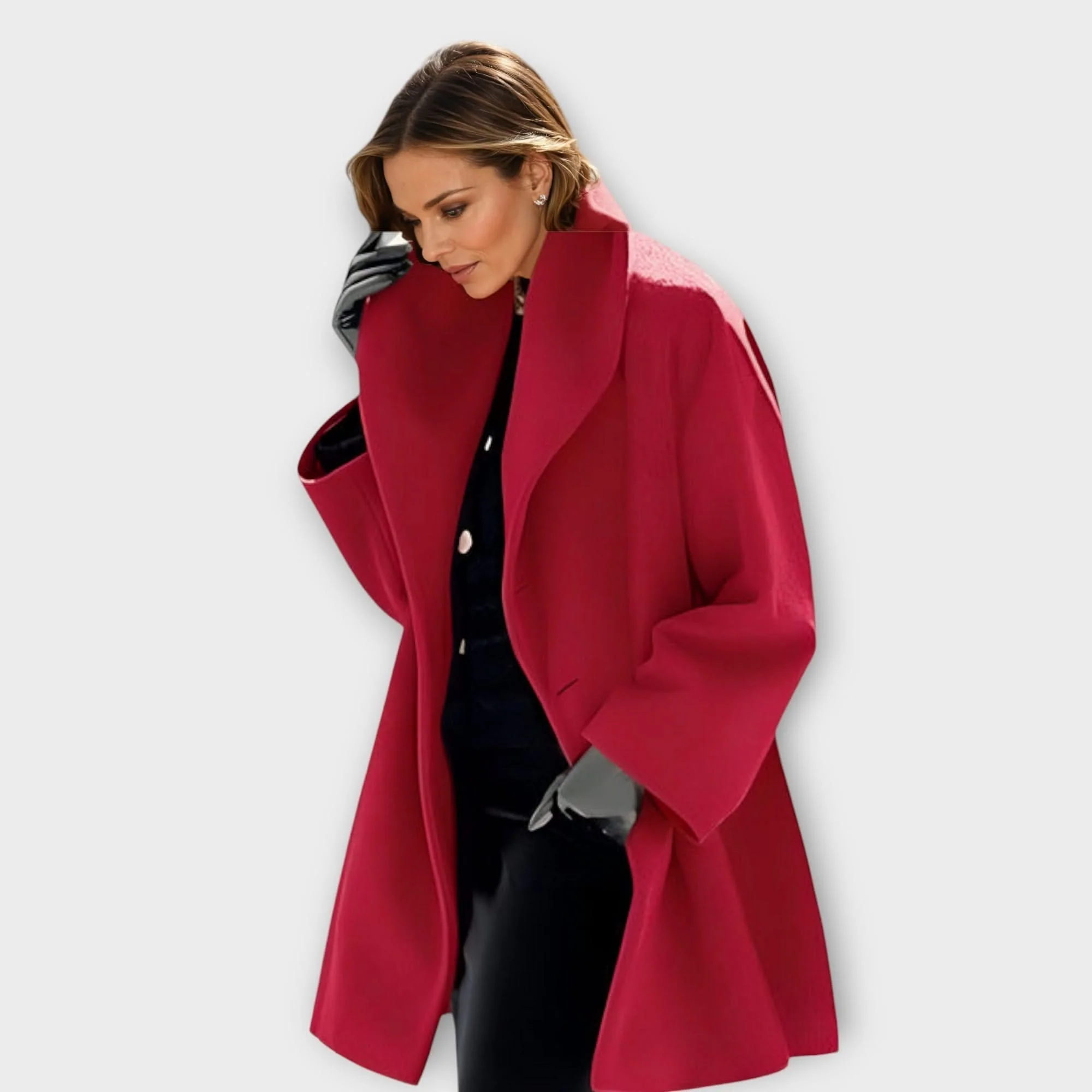 EMMA LUXURY WINDPROOF WOOL JACKET - Image 5