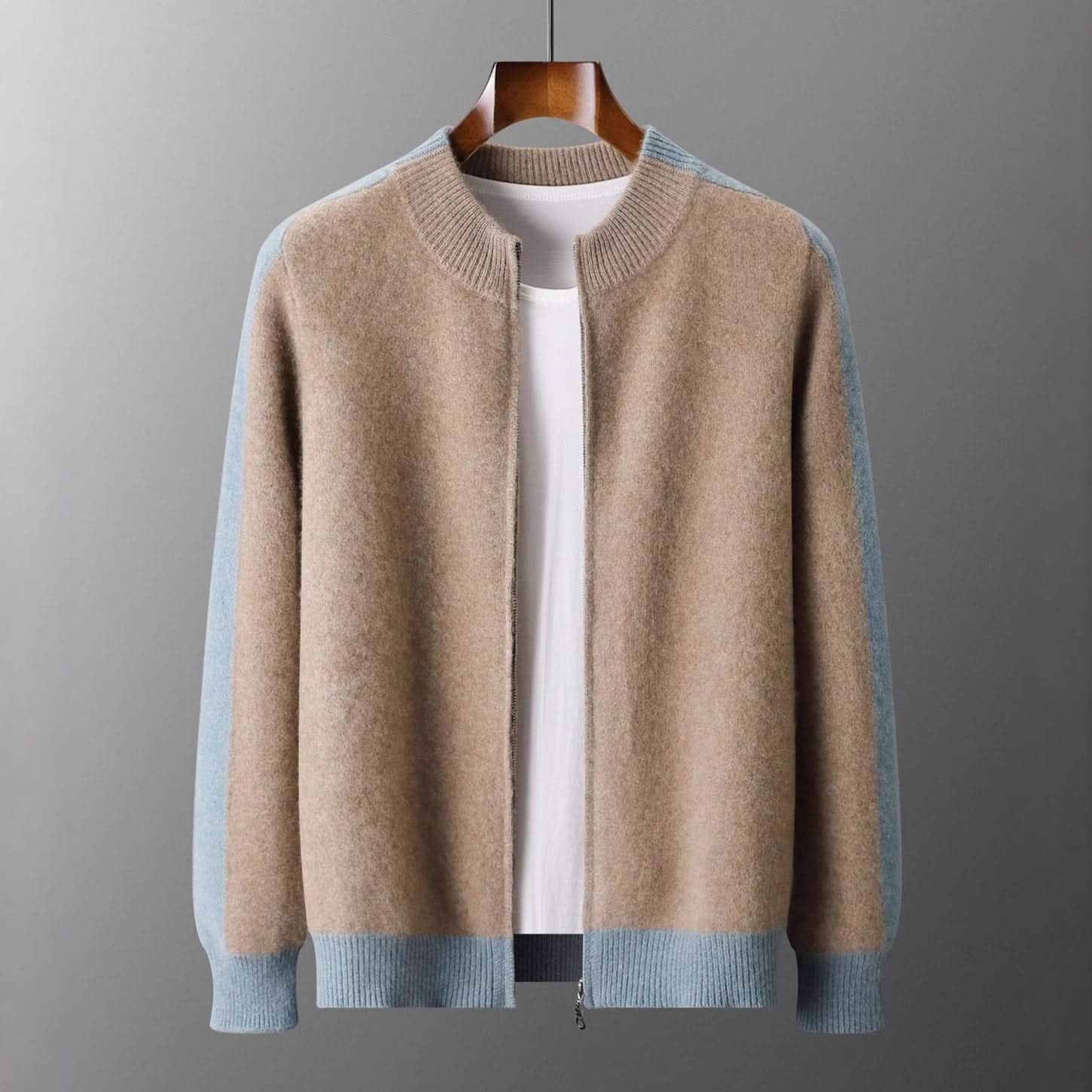 FERRARA CASHMERE ZIP-THROUGH JACKET - Image 4
