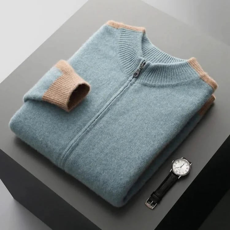 FERRARA CASHMERE ZIP-THROUGH JACKET - Image 6