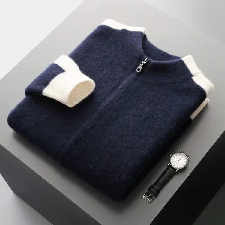 FERRARA CASHMERE ZIP-THROUGH JACKET - Image 8