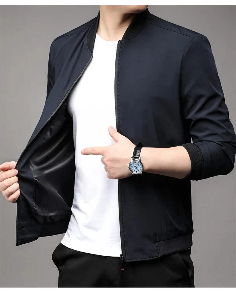 HUDSON STAND-COLLAR BLAZER - Image 9