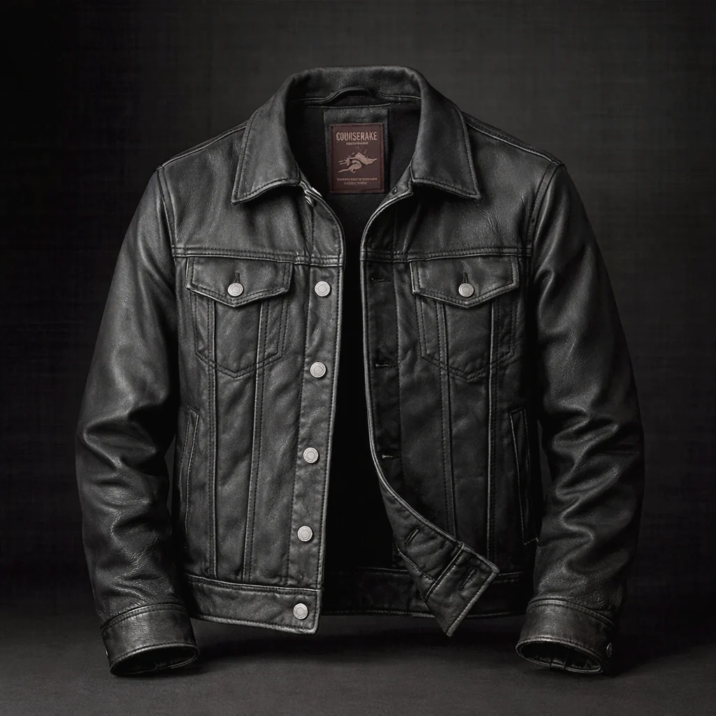 LOCKE LEATHER JACKET - Image 3