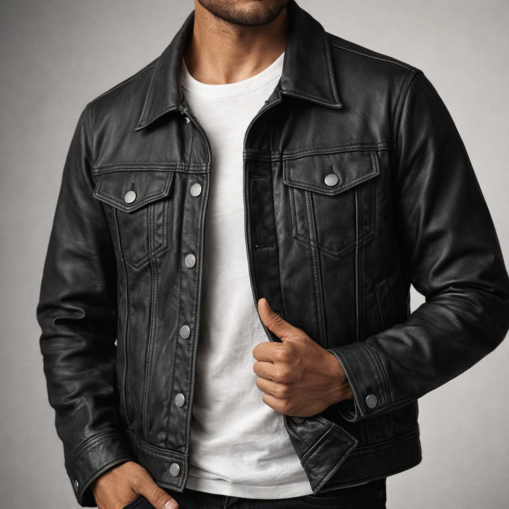 LOCKE LEATHER JACKET - Image 6