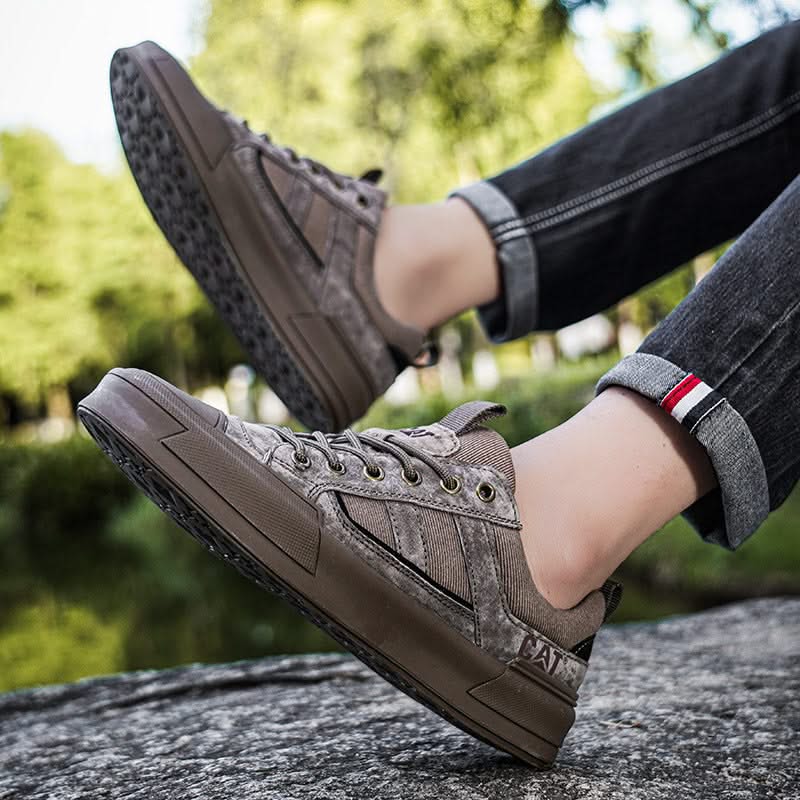 METROSTRIDE LEATHER TRAINERS - Image 16