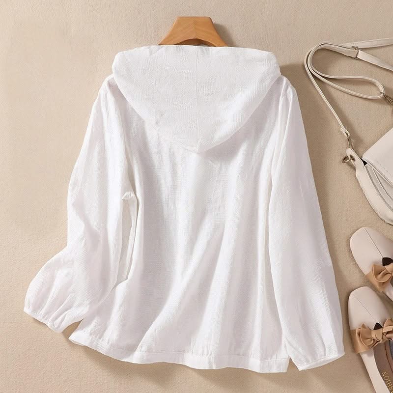 MIRI LINEN HOODIE - Image 3