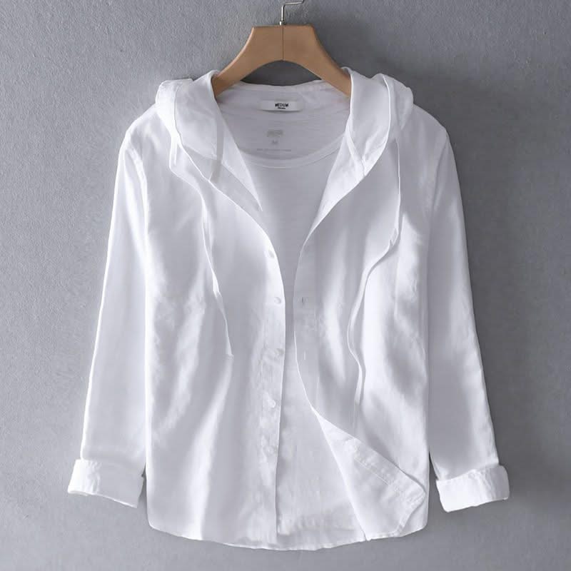 NOVA LINEN HOODIE - Image 7
