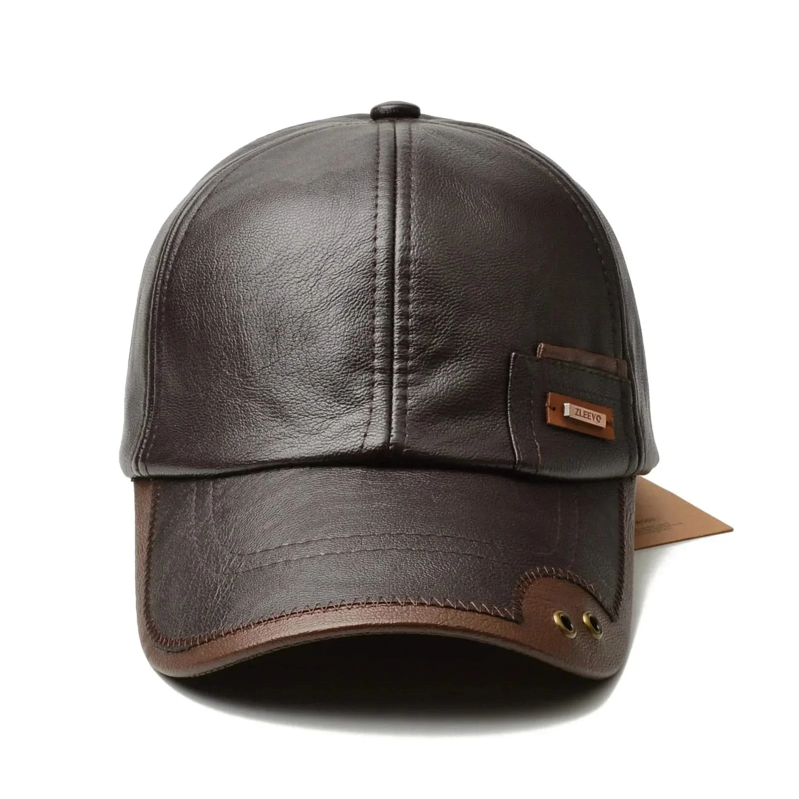 OUTLAW LEATHER CAP - Image 7