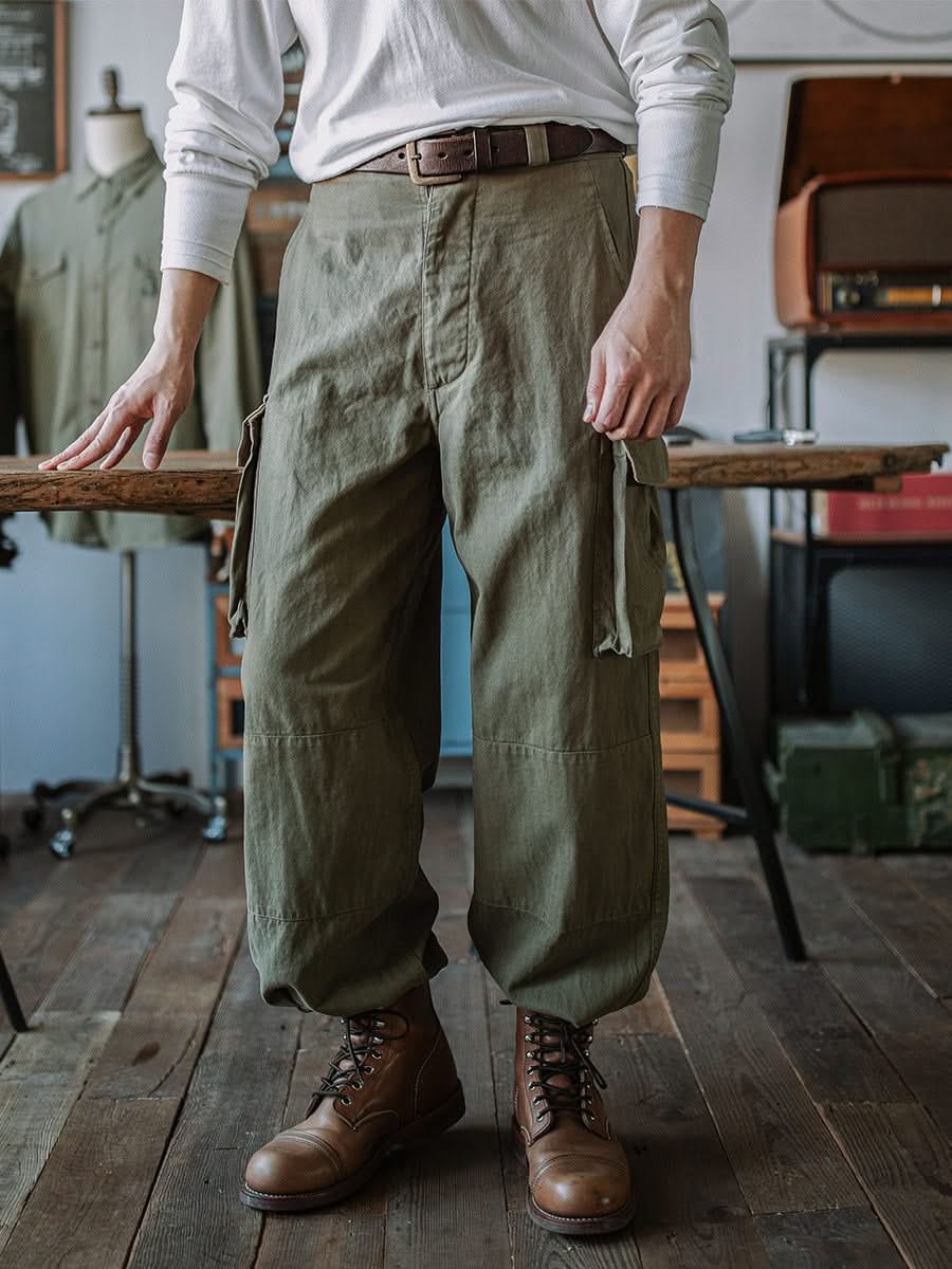 ARMY M-47 HBT TROUSERS - Image 8