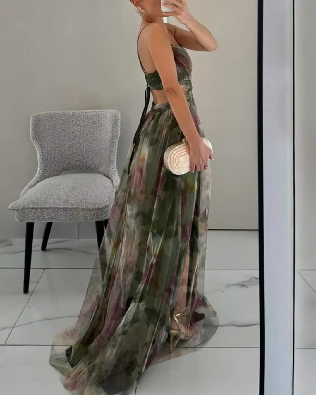 ROSALIE FLORAL MAXI DRESS - Image 9